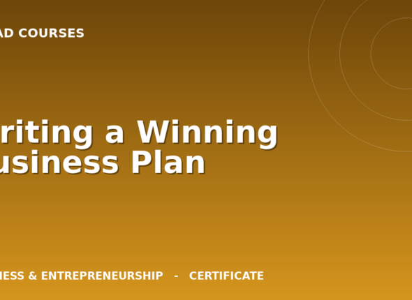 Writing a Winning Business Plan cover