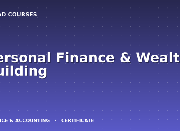 Personal Finance & Wealth Building cover