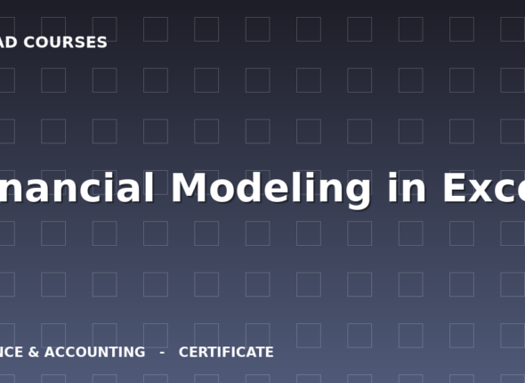 Financial Modeling in Excel cover
