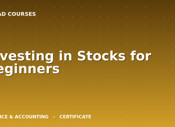 Investing in Stocks for Beginners cover