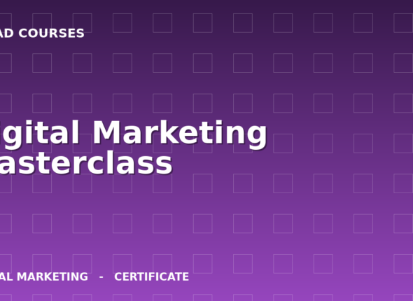 Digital Marketing Masterclass cover