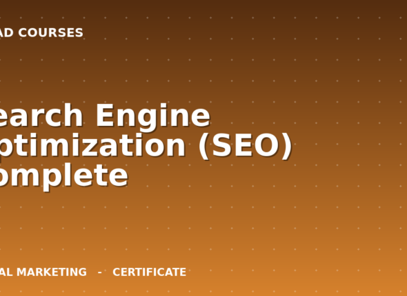 Search Engine Optimization (SEO) Complete cover