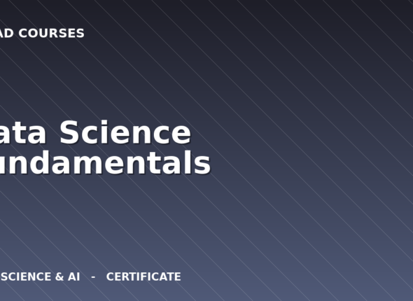Data Science Fundamentals cover