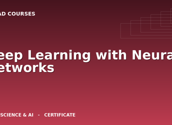 Deep Learning with Neural Networks cover