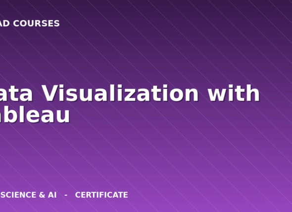 Data Visualization with Tableau cover