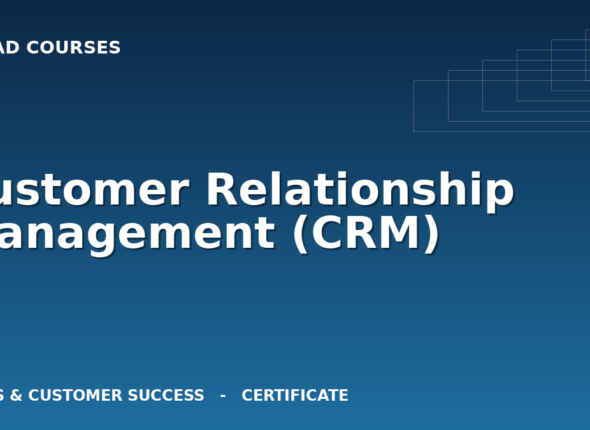 Customer Relationship Management (CRM) cover