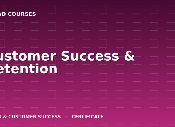Customer Success & Retention cover