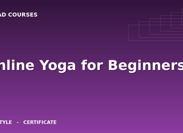 Online Yoga for Beginners cover